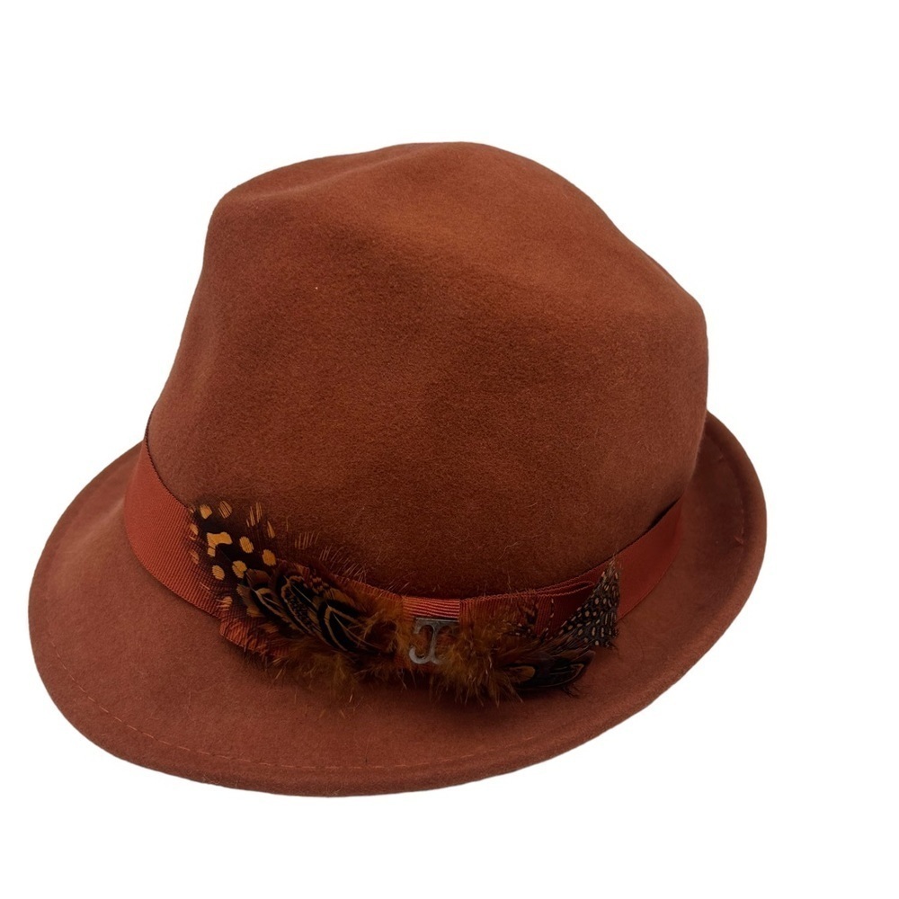 Vintage John Callahan Wool Fedora Hat - Picture 2 of 8